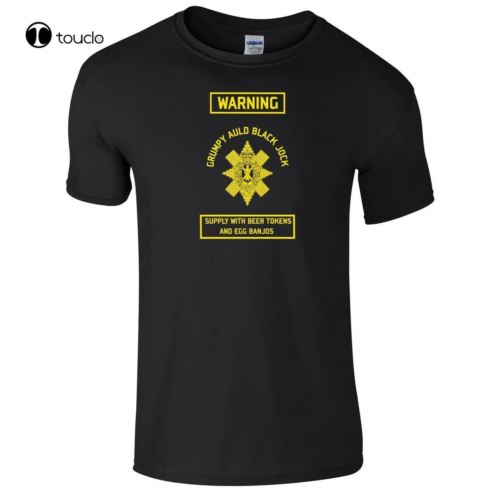 The Black Watch T-Shirt Grumpy Auld Black Jock, British Army
