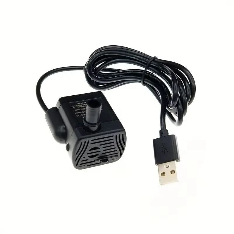 1PCS Water pump 5V USB Plug 3W DC 5.5V-12V Solar Mini Submersible Pump For Submersible Aquarium Fish Tank Fountain Pond Pump
