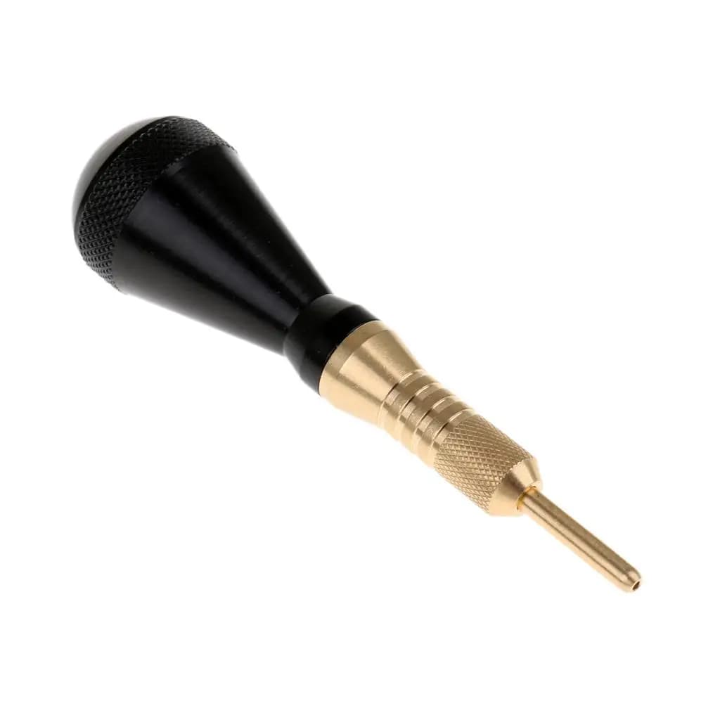 Soft Tip Removal Tool Copper Aluminum Plunger Style Tool for Plastic Tip Extract on Electronic Boards