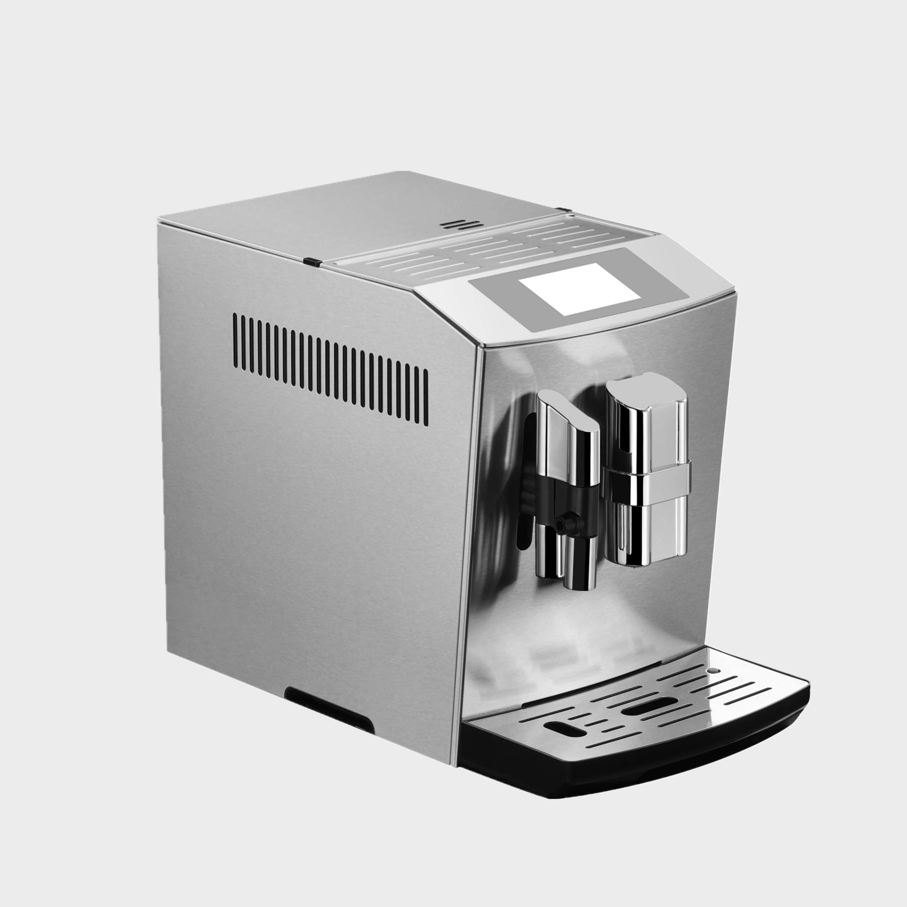New Product S7-2 Espresso and Capuchin Coffee Machine with Stainless Steel Body and One Touch Function