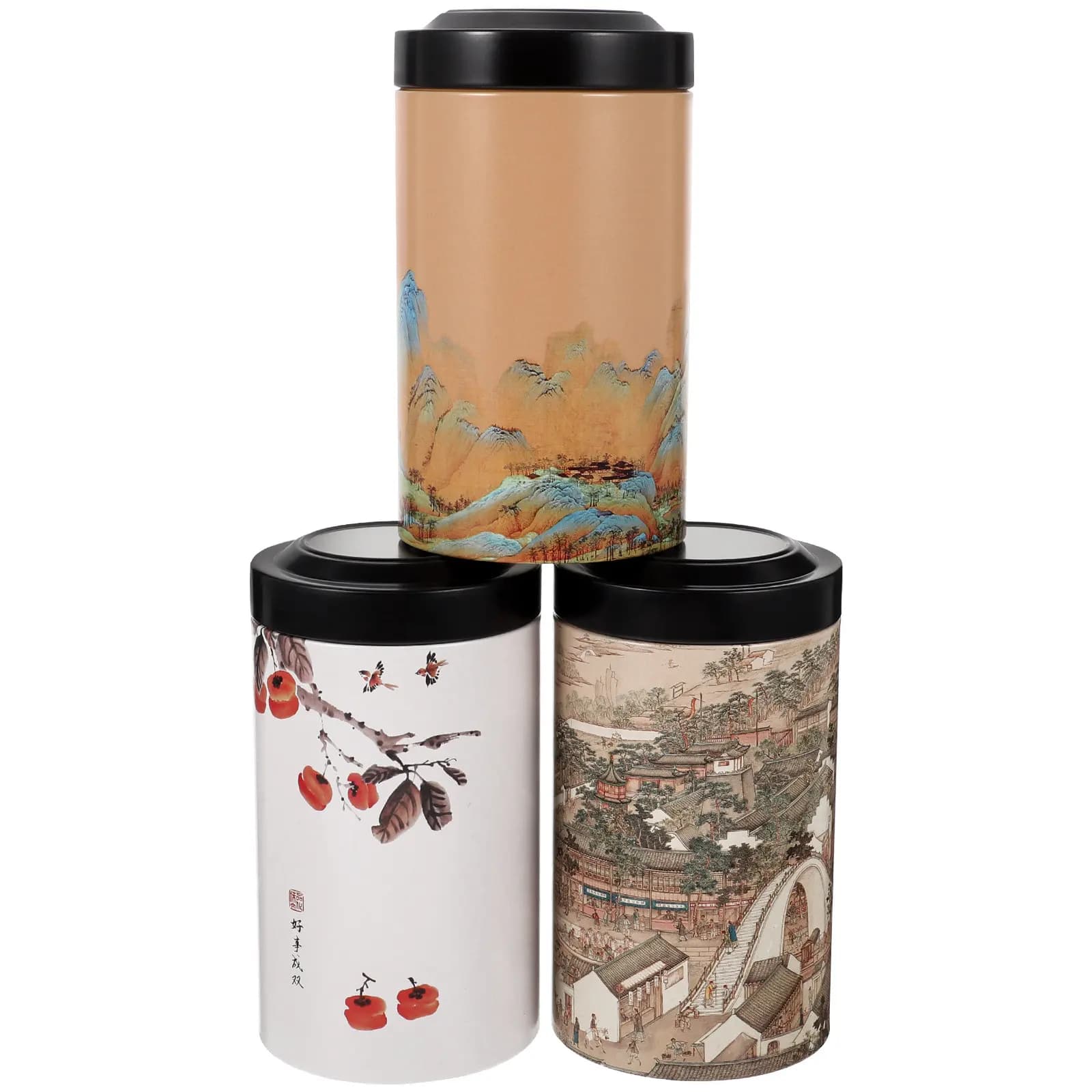 3 Pcs Airtight Cookie Container Food Containers with Lids Candy Jar for Office Desk Storage Dried Fruit Jars