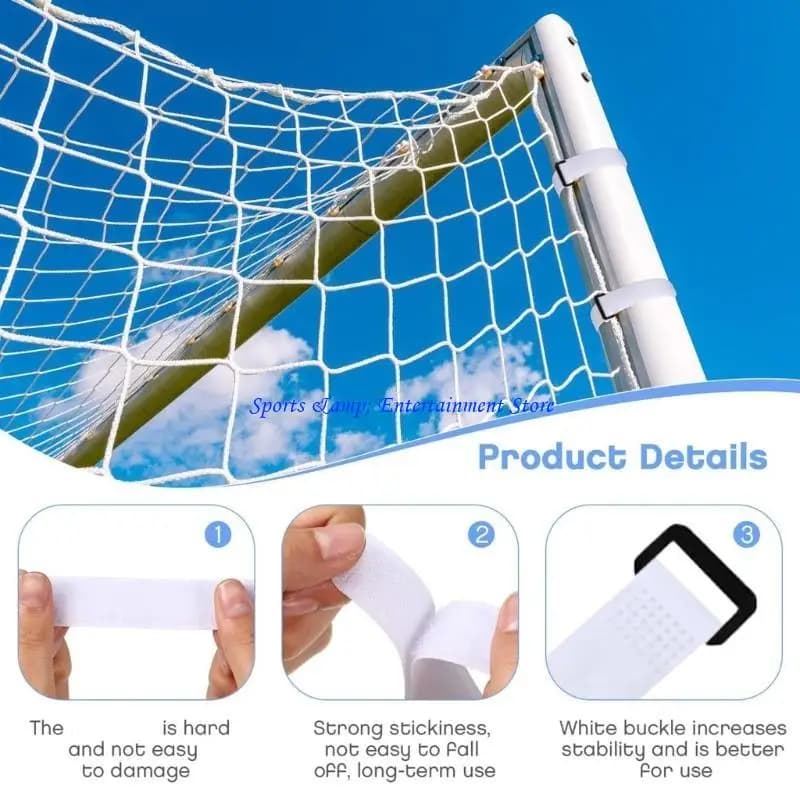 G7NF 10 pezzi cinghia per rete per porta da calcio fascetta per rete per porta da calcio fascetta per fascetta cinghia per rete