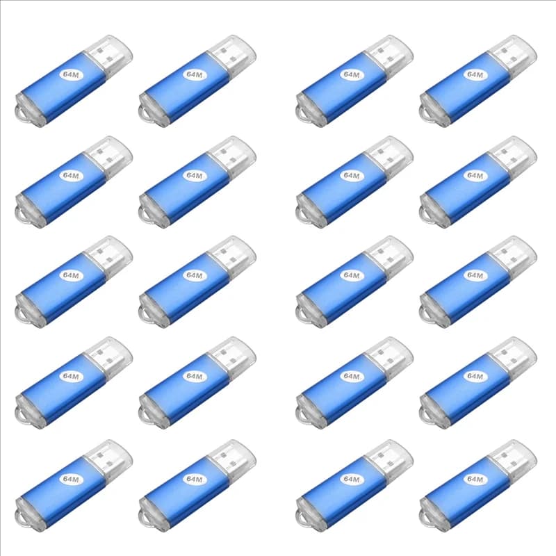 20X 64MB USB 2.0 Flash Memory Stick Thumb Drive PC Laptop Storage