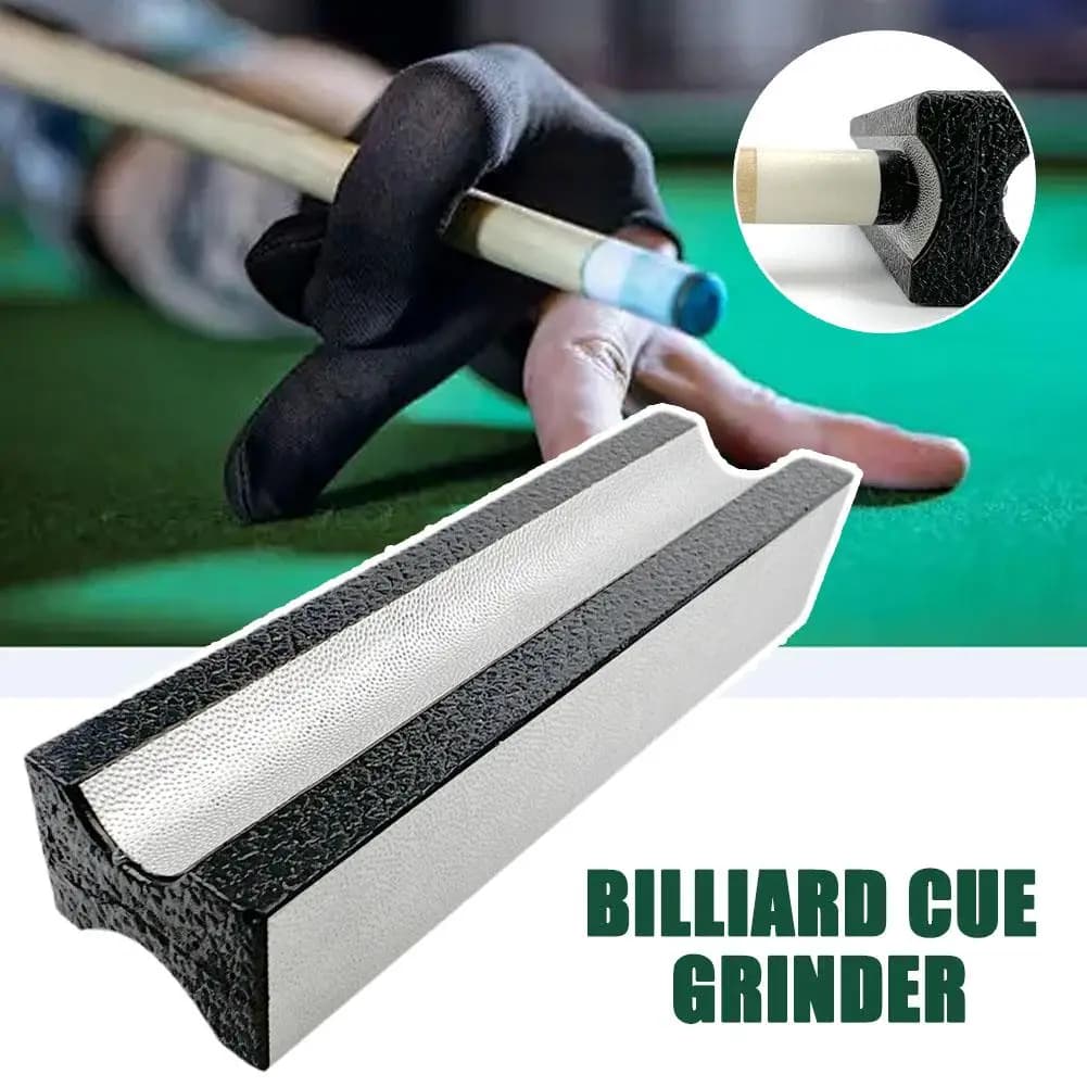 Strumento multifunzionale per la molatura della punta della stecca da biliardo Smerigliatrice da biliardo Strumento per la riparazione della stecca da biliardo Shaper della punta della stecca Accessori da biliardo