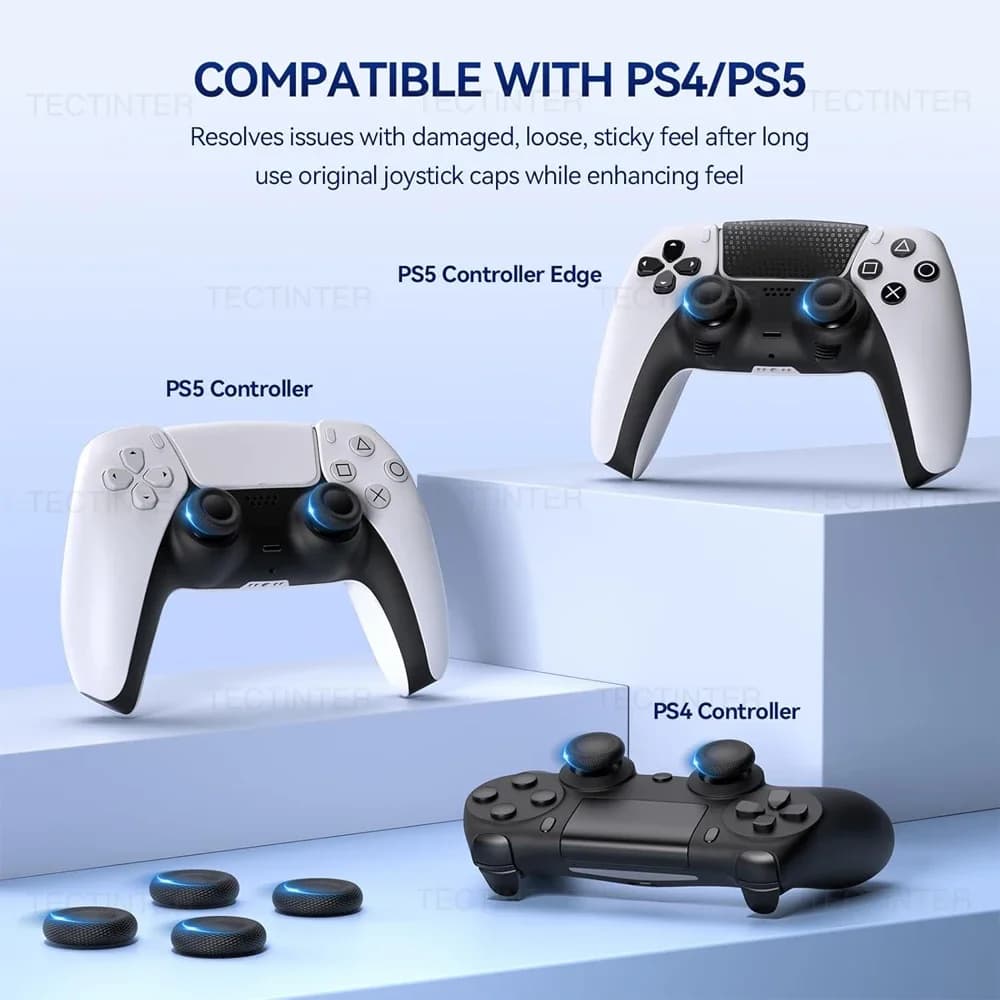 Tappi di copertura per levetta per Playstation PS4/PS5 Controller Joystick Tappi di ricambio Parti di riparazione per accessori PS5