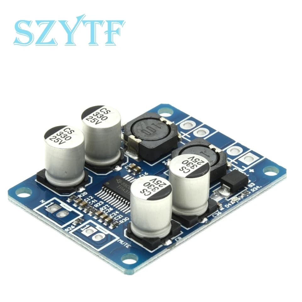 Mono DC 8V-24V TPA3118 60W digital audio amplifier module for Arduino