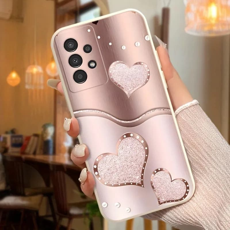 Cover per iPhone 16 15 14 13 12 11 Pro Max, Design alla Moda con Stampa Semplice Premium, Cover Morbida con Stampa Graffiti per Coppie - T9096