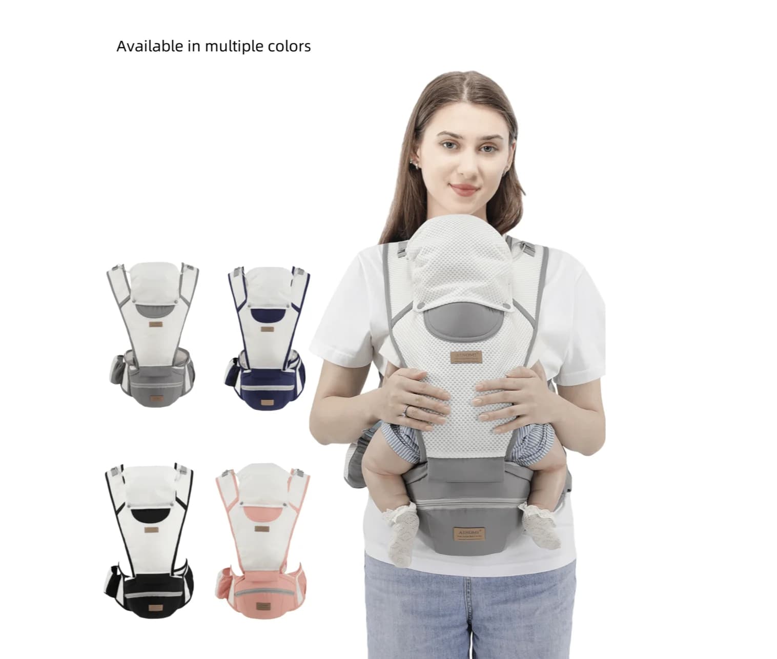 Seggiolino per marsupio Design ergonomico per 3-36 mesi