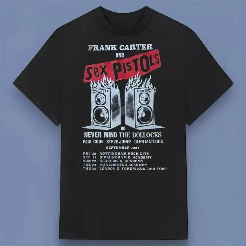 Sex Pistols Frank Carter tour UK Never Mind The Bollocks T Shirt