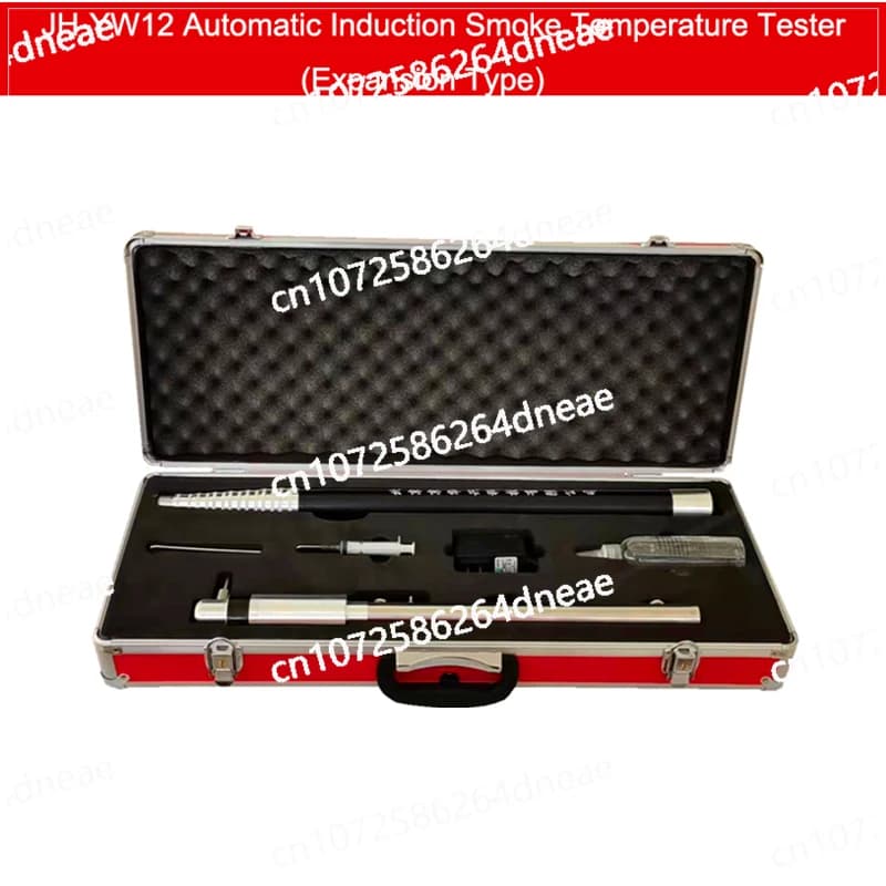 JH-YW12 Tester di fumo antincendio Rilevatore di fumo Temperatura Elettronica antincendio Fumo Strumenti di test due in uno