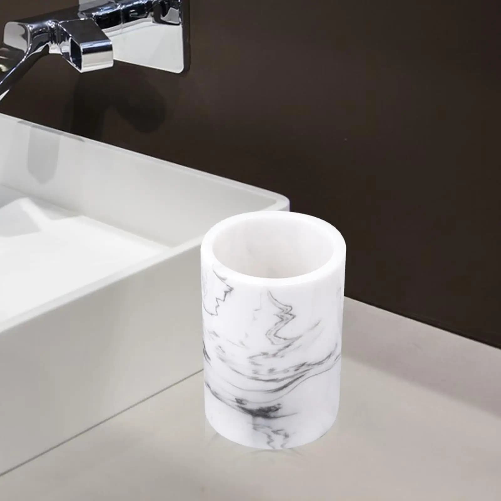 Tazza per collutorio Tazza per spazzolino Creativo Impermeabile Riutilizzabile Multiuso Pratica Tazza per lavaggio Tazza per gargarismi Porta spazzolino