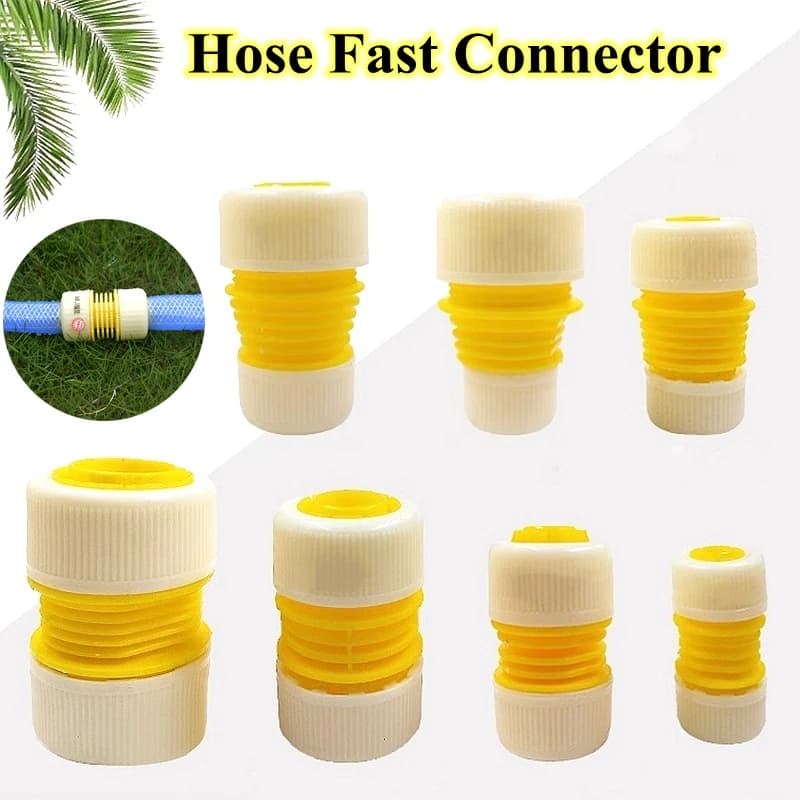 1 ~ 5 pezzi connettori rapidi per tubi flessibili giardino acqua agricola frutteto irrigazione giunto rapido riparazione rapida danni perdite d'acqua accessorio