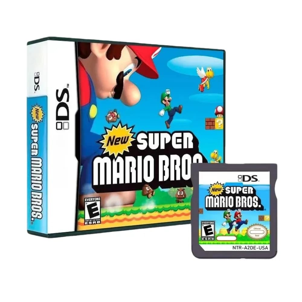 Carta da gioco calda Mario Party Luigi Adventure EX Mario VS Donkey Kong 2 Versione USA Scheda console per videogiochi per regali per ragazzi NDS 3DS