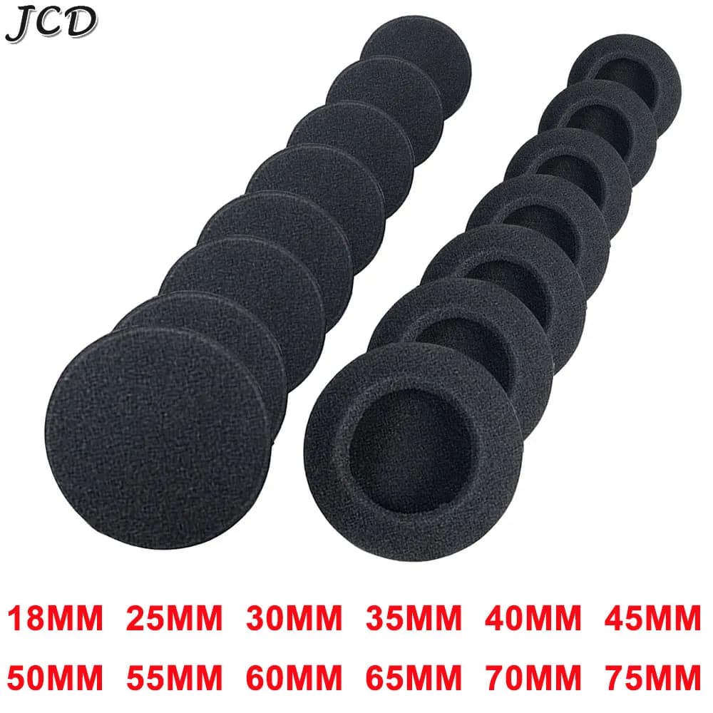 JCD 10 pezzi cuscinetti in schiuma per cuffie cuscinetti auricolari di ricambio tappi per le orecchie in spugna cuffie tappi personalizzati cuscini coperture custodia per auricolari