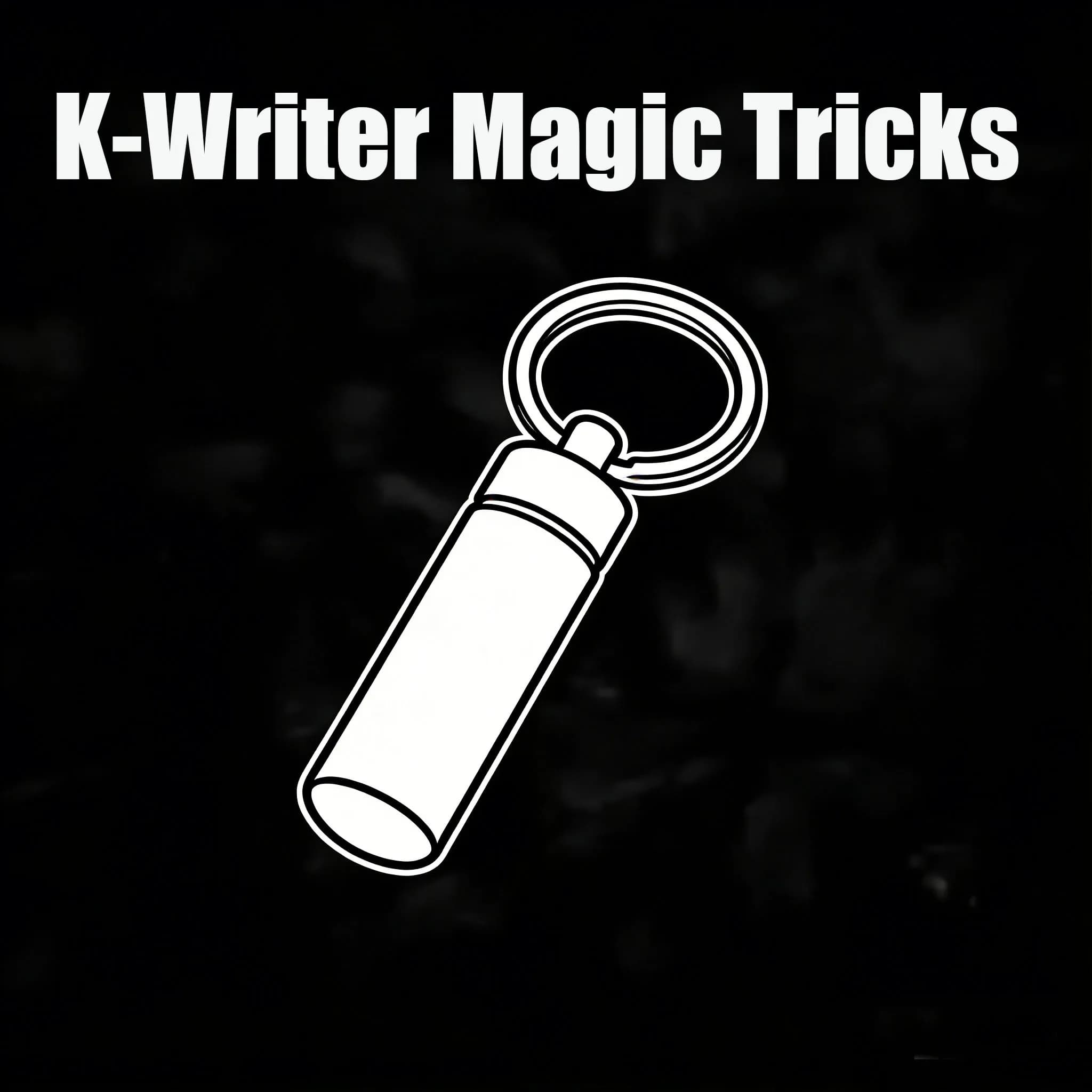 K-Writer Magic Tricks: Penna Magica Invisibile per Maghi, Trucchi di Magia da Vicino, Illusioni di Strada, Gimmick e Accessori per Mentalismo