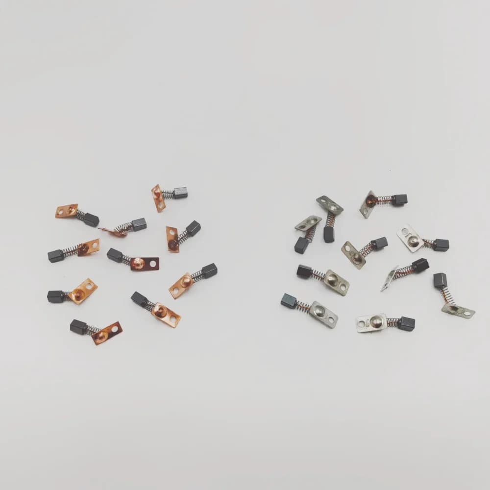 10 pz Motore Elettrico Spazzole di Carbone Sostituire Per forte 210 Maratona Rettifica Micromotore Manipolo Trapano Per Unghie Accessorio