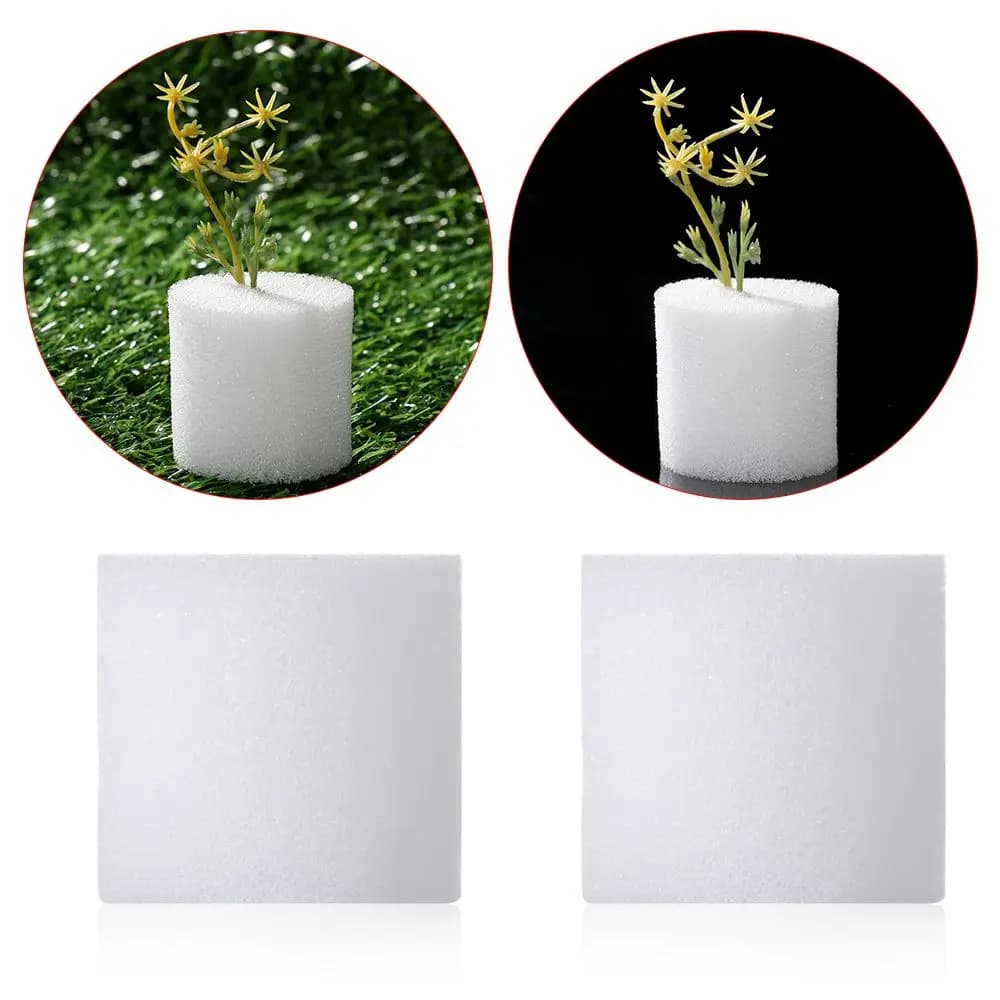 10/50pcs Garden Supplies Cultivation Aquarium Flower Pots Nursery Sponge Soilless Hydroponic Seed Trays