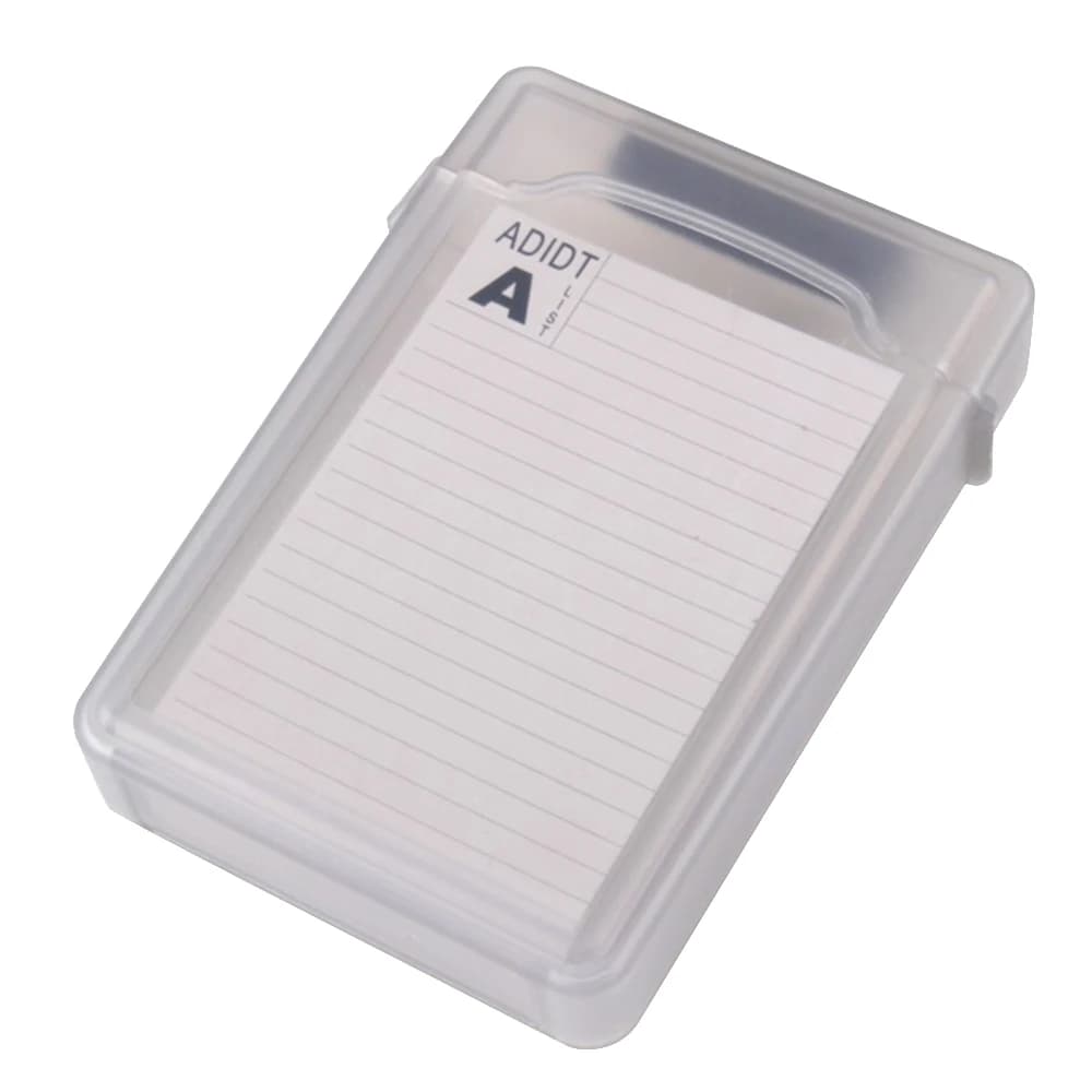 Custodia per disco rigido esterno SATA HDD da 3,5 pollici Scatola di immagazzinaggio per disco rigido esterno Custodia per HDD portatile Accessori per scatole di protezione in plastica antiurto