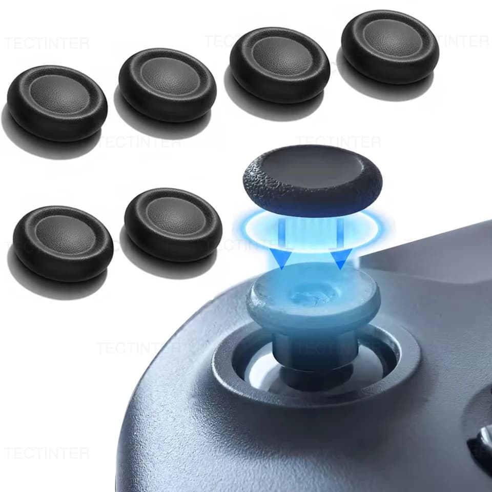2/6/10PCS Joystick Replacement Caps for Xbox Series X S Controller Thumbstick Grip Cover Repair Parts for PS5/PS4 Accessories