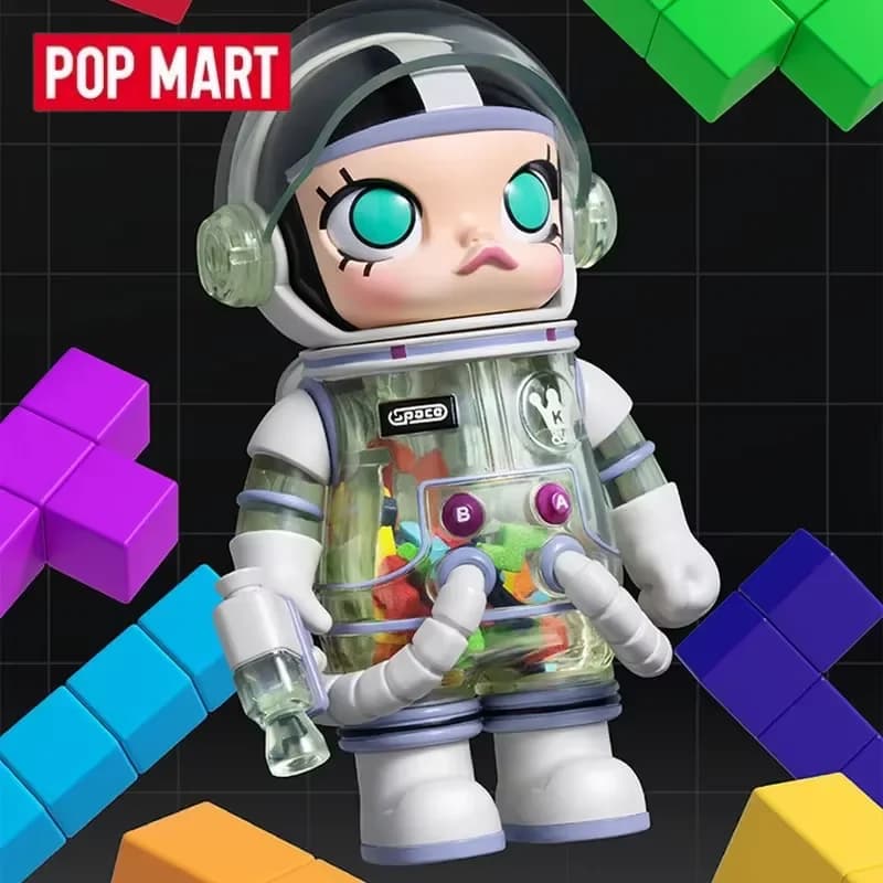 POP MART MEGA SPACE MOLLY SERIE 100% 3 Scatola Cieca Scatola Misteriosa Indovina Borsa Giocattoli Bambola Cute Anime Figura Ornamenti Per Il Desktop