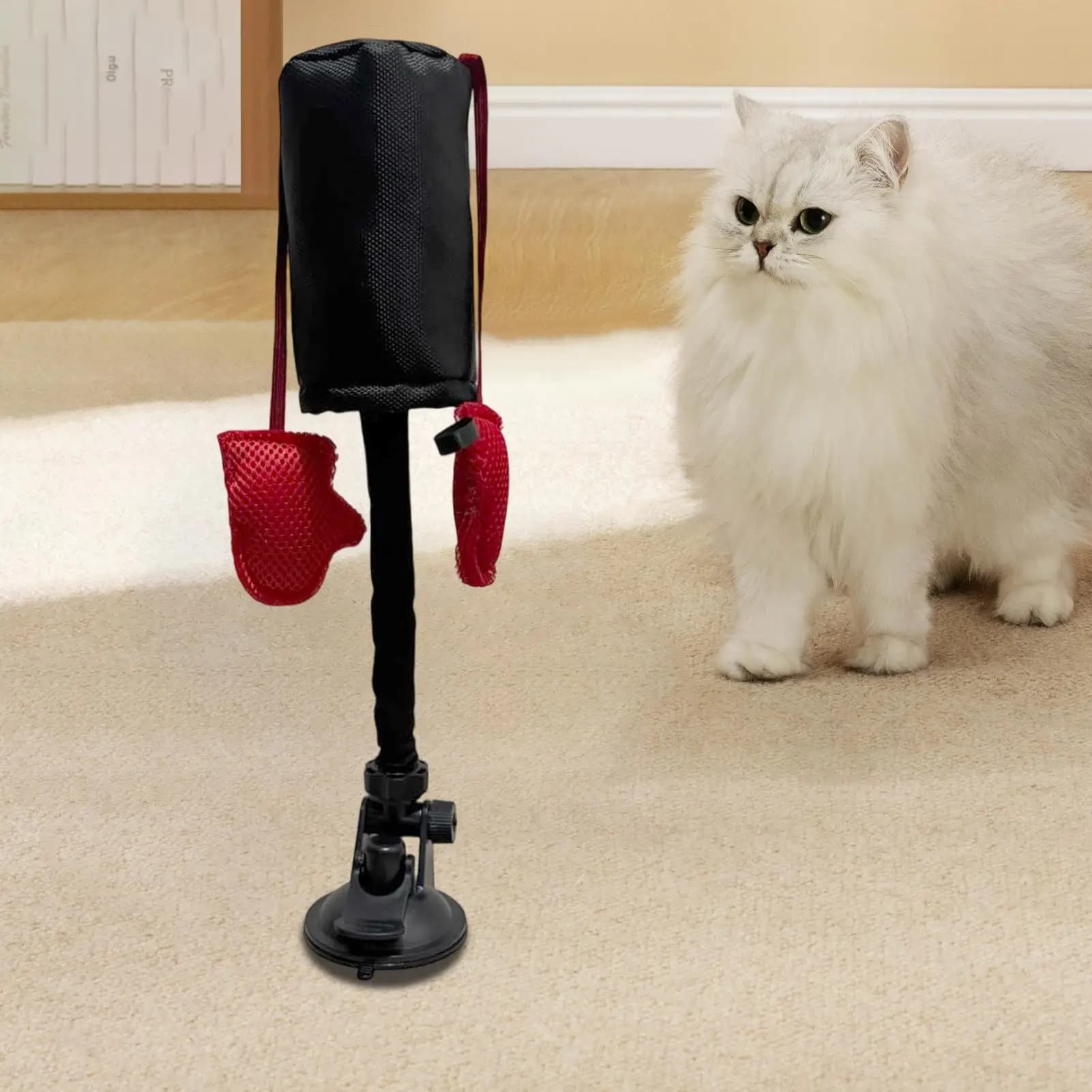 New toy boxing for cats Interactive game Sand bags Gloves game kit Cat Dogs Allevia la noia Boxing bag Play gym toys Supplies for pets