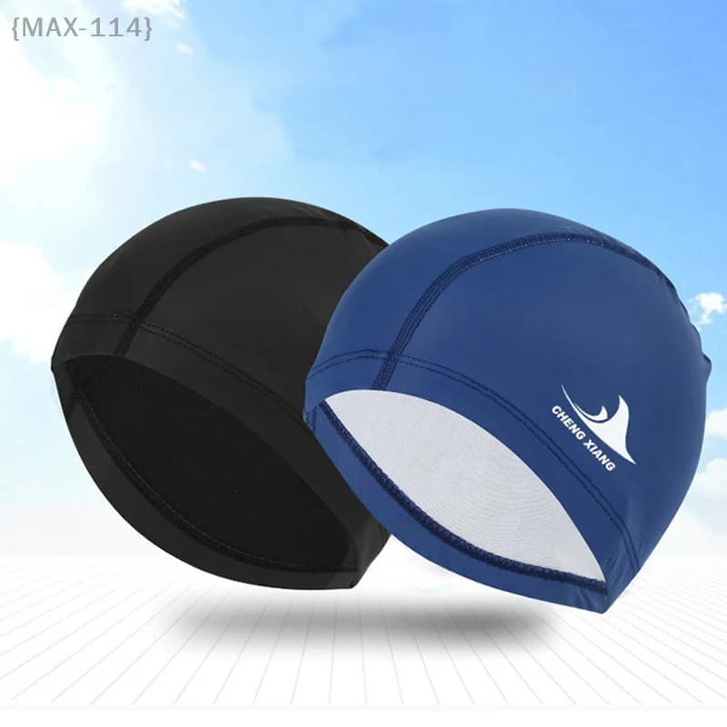 daNo da AquaSeal swim cap for 1 piece long hair | Waterproof fabric with integrated ear protection and hydrodynic design