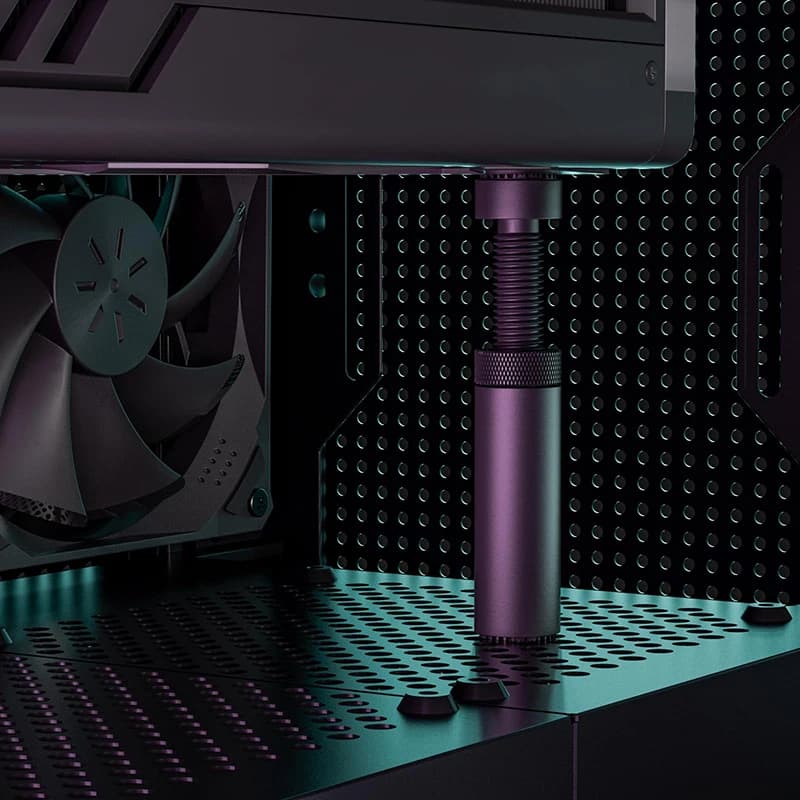 Supporto per scheda grafica Staffa di supporto GPU Scheda video universale regolabile Supporto VGA Supporto per scheda grafica per custodia PC ATX/M-ATX/ITX