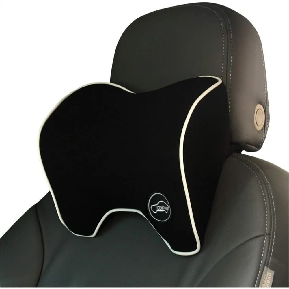 Car Neck Support Pillow with Memory Foam for Driving Comfort and Road Trip Naps