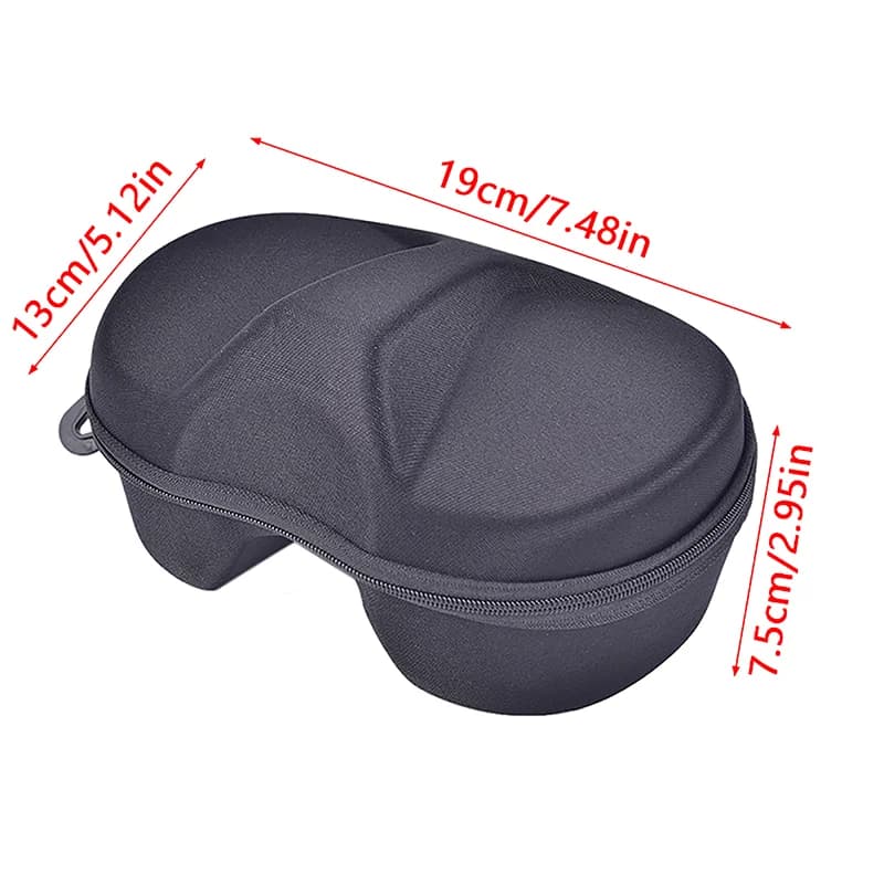 Scatola portaoggetti portatile per occhiali da nuoto Custodia protettiva per snorkeling Custodia per maschera subacquea Scatola per occhiali da nuoto