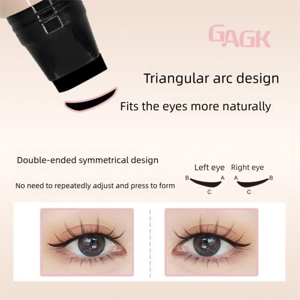 Nuovo Eyeliner Stamp Impermeabile a Lunga Durata, Asciugatura Rapida, Portatile e Rotante