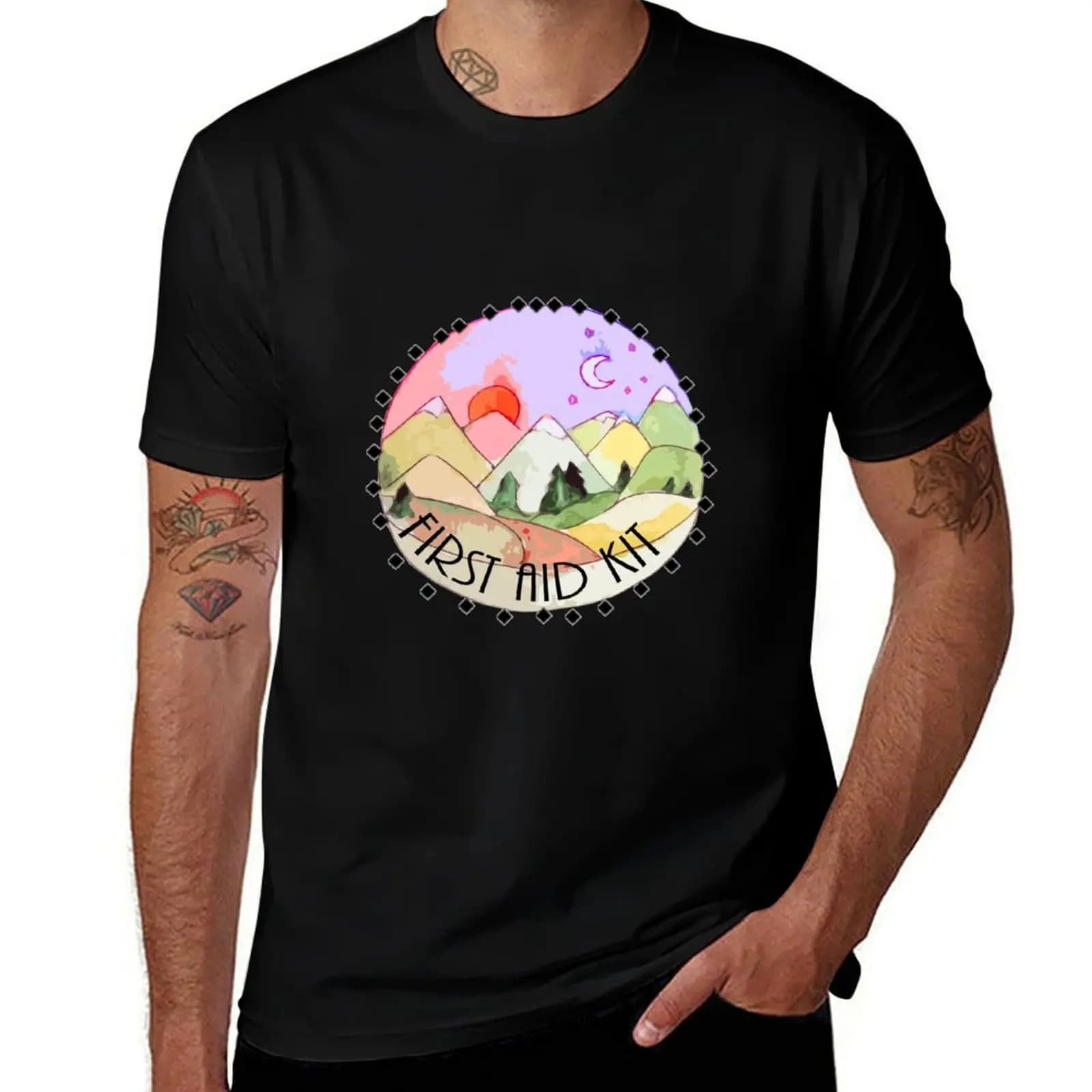 First Aid Kit T-Shirt Basic Comfort Fit for Men T-Shirt