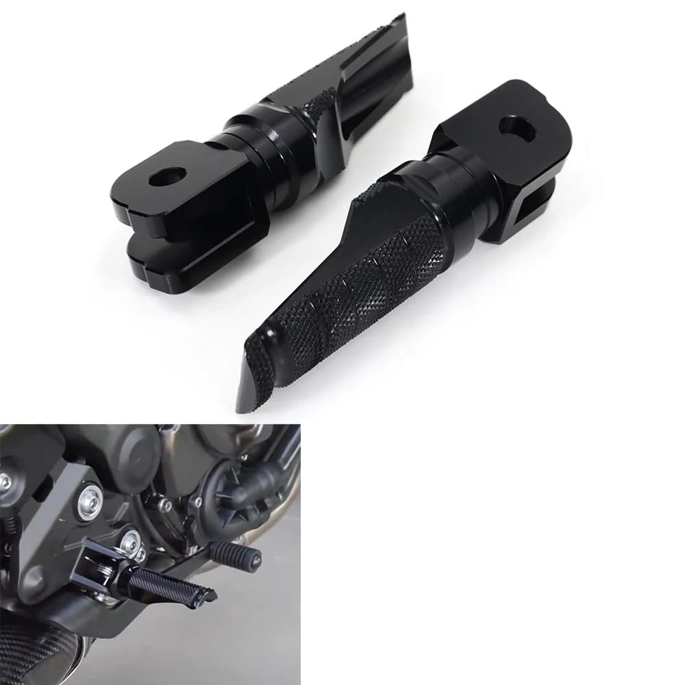 Front Footrests Motorcycle Foot Pegs Pedals Aluminum For YAMAHA MT-07 MT07 Tracer MT-09 Niken XSR700 XJ6 FJR1300 FZ6 Fazer