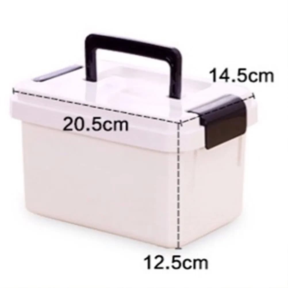 1 Piece Container Household Durable, Compact and Lightweight, Multilayer, for Emergency, Emergency, Emergency, Pills, Flacons, Medical Use