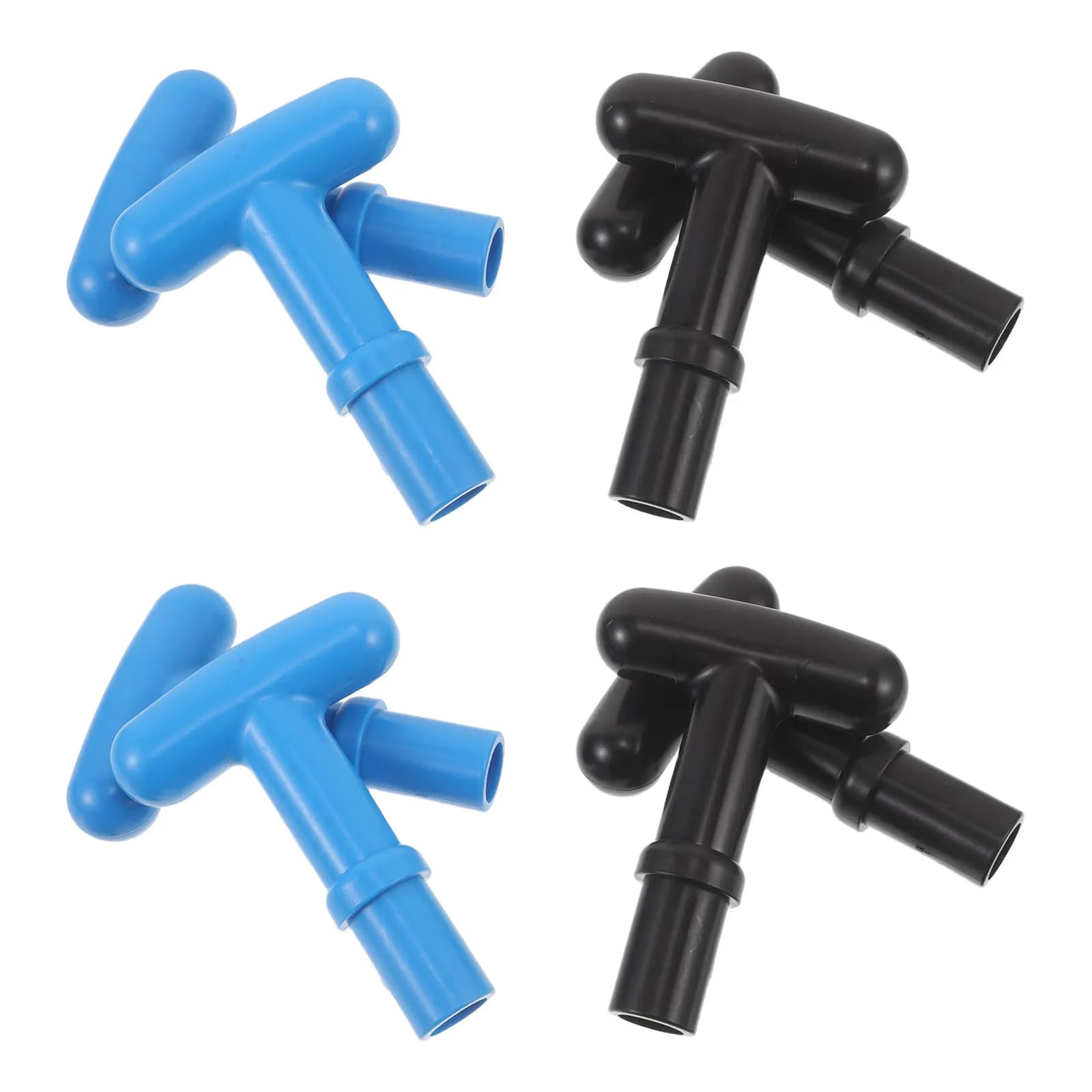 4Pcs Paddle Board Paddle Grips T-Shaped Non-Slip Handle Replacement Fits 23Mm Diameter Kayak Canoe Oar Rowing Surfing