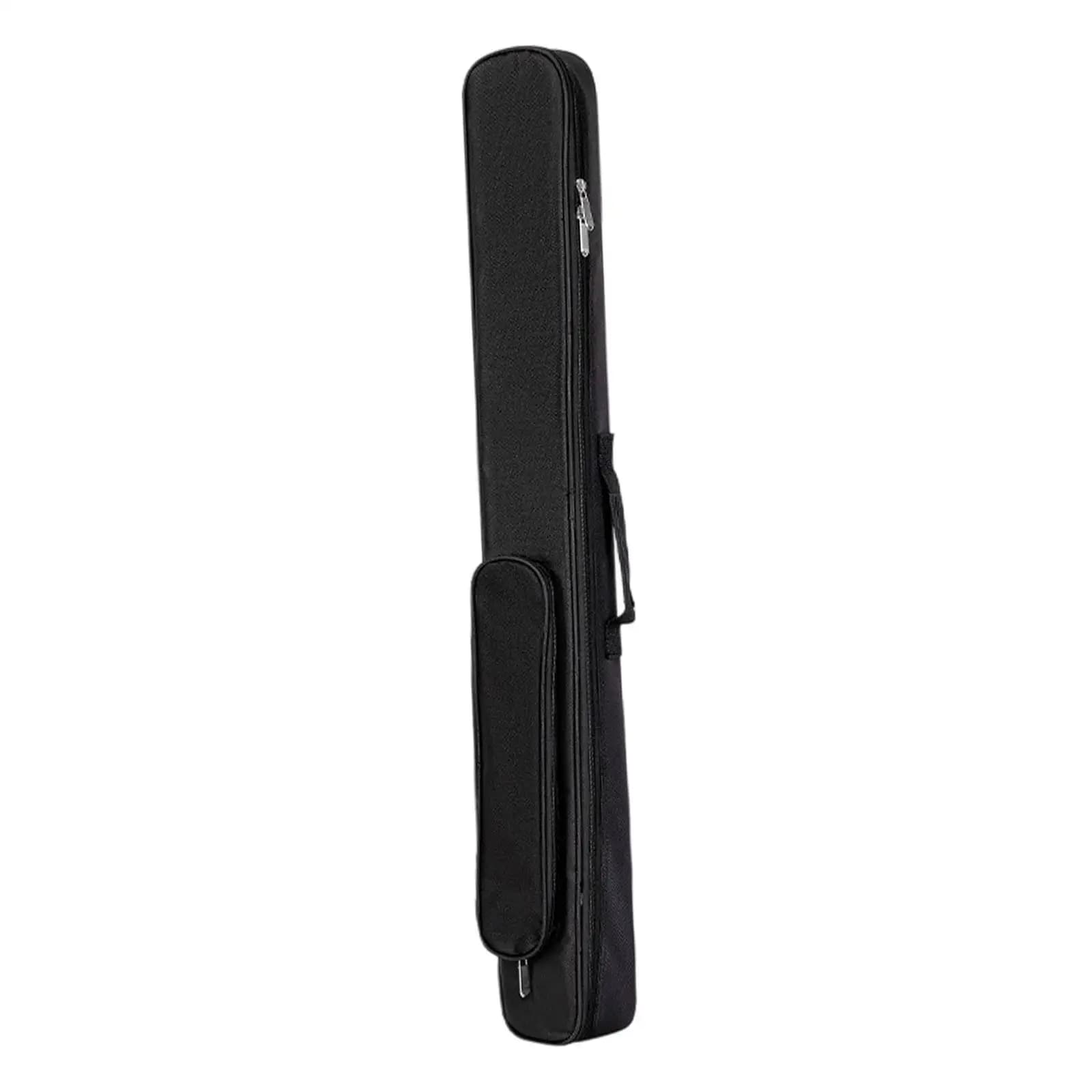 Custodia Professionale per Stecca da Biliardo, Borsa Grande Capacità per Accessori, per Stecca da Biliardo 1/2 e Forniture per Tavolo da Biliardo
