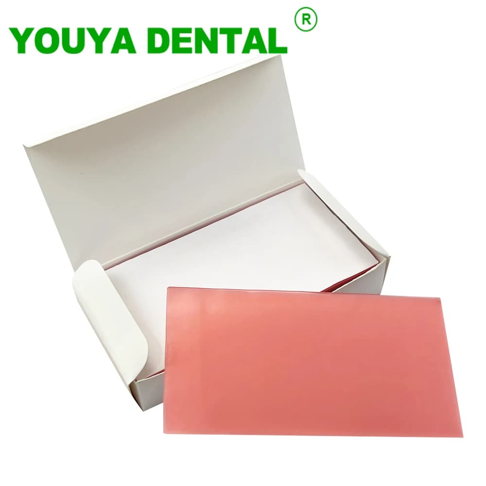 Fogli di cera rossa dentale piastra di Base per laboratorio di odontoiatria cera per modellare protesi dentista materiale di consumo ausiliario per denti finti