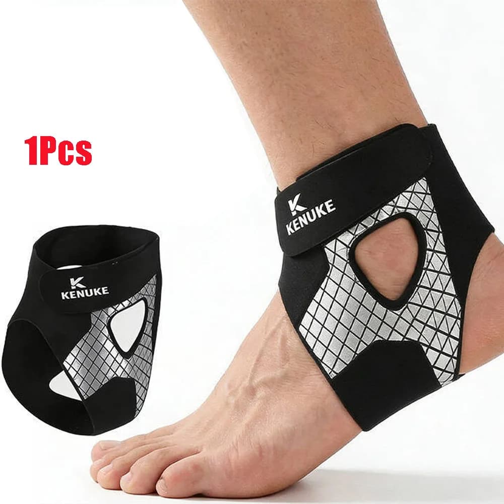1pcs- Ankle Support Brace,Adjustable Ankle Sleeve, Ankle Support Wrap, Suitable for Men and Women, Ideal for Basketball, Gym