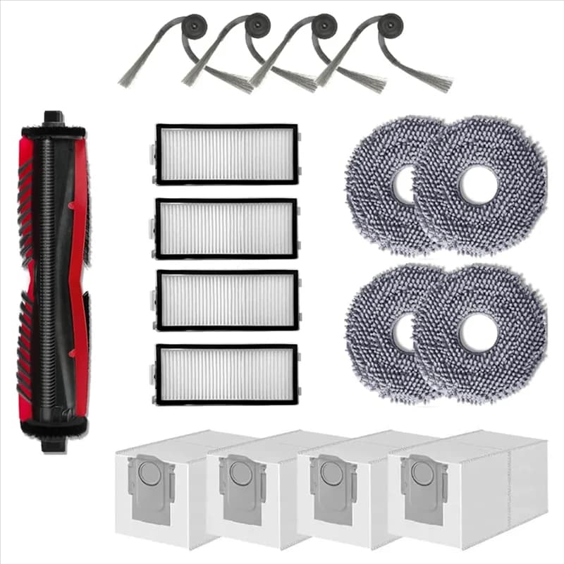 Mantieni per Roborock Saros Z70/Saros Z70 Ultra Robot Aspirapolvere Kit di parti di ricambio Accessori
