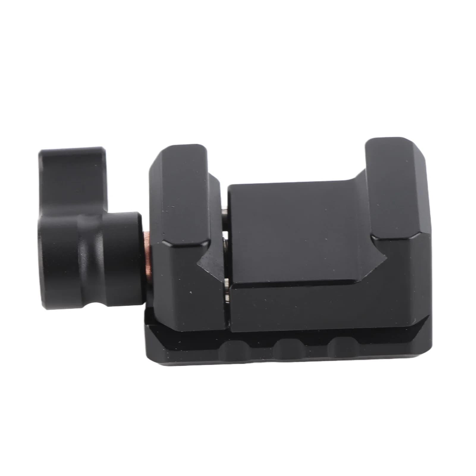 NATO Clamp Quick Release NATO Lock Clamp with 1/4 Inch 3/8 Inch Thread Cold Shoe Mount Camera Cage Expansion Accessories