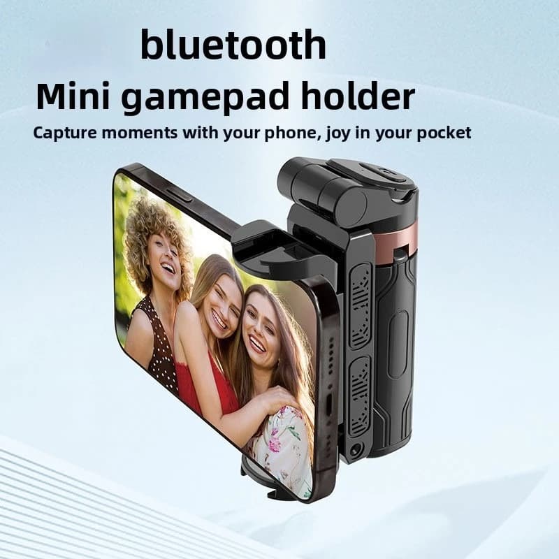 New Tripod,phone Stand with Bluetooth Shutter,Wireless Selfie Stick Brackets with Phone Holder for Smartphone Camera