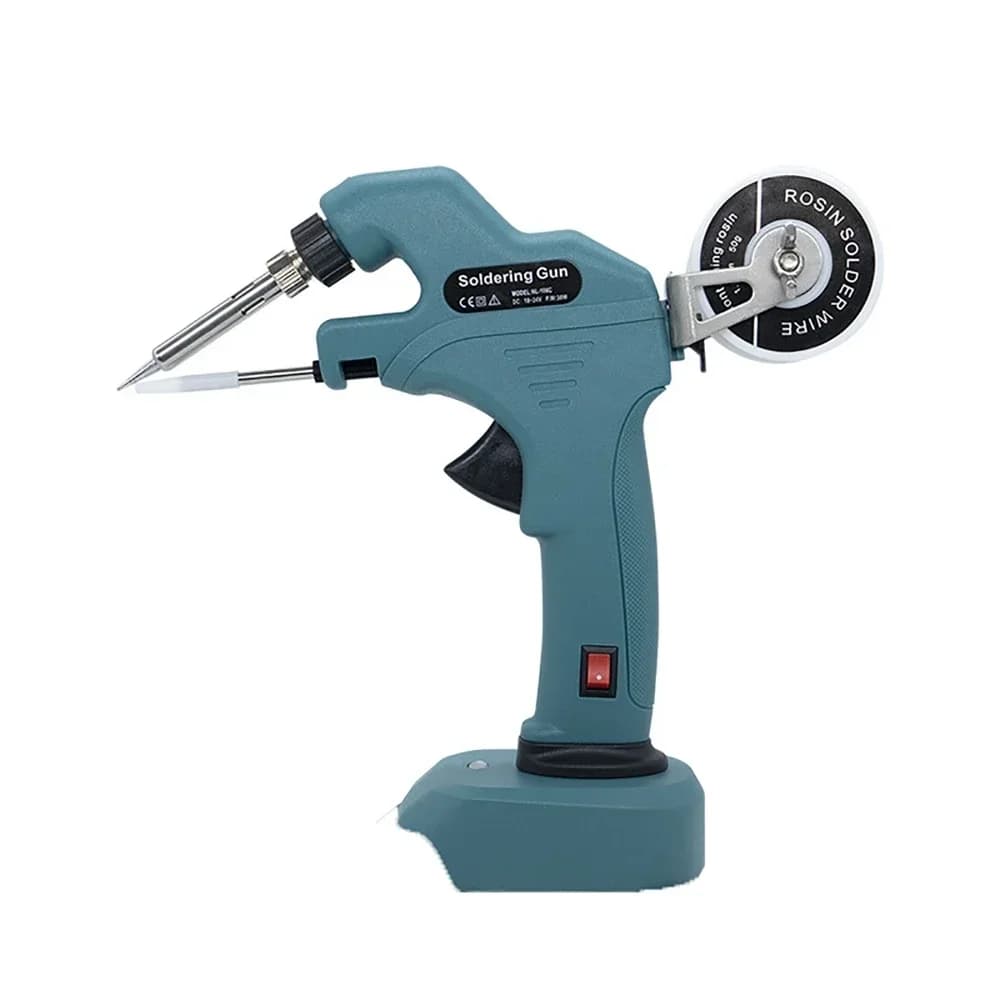 Per saldatore elettrico a batteria Makita Invia automaticamente lo strumento elettrico di riparazione della pistola per saldatura a stagno riscaldato interno