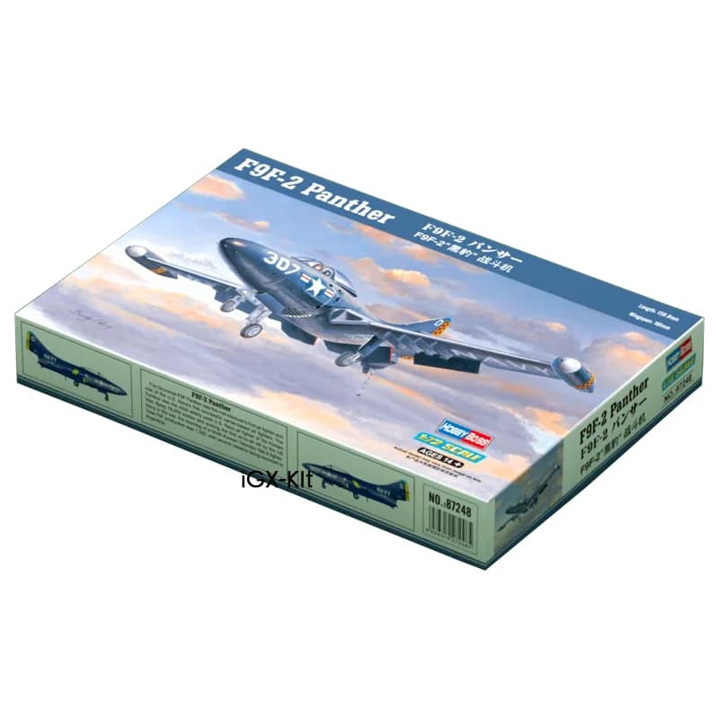 HobbyBoss 87248 Scala 1/72 US F9F F9F-2 Panther Attack Aircraft Regalo Militare Modello di Montaggio in Plastica Giocattolo Kit di Costruzione