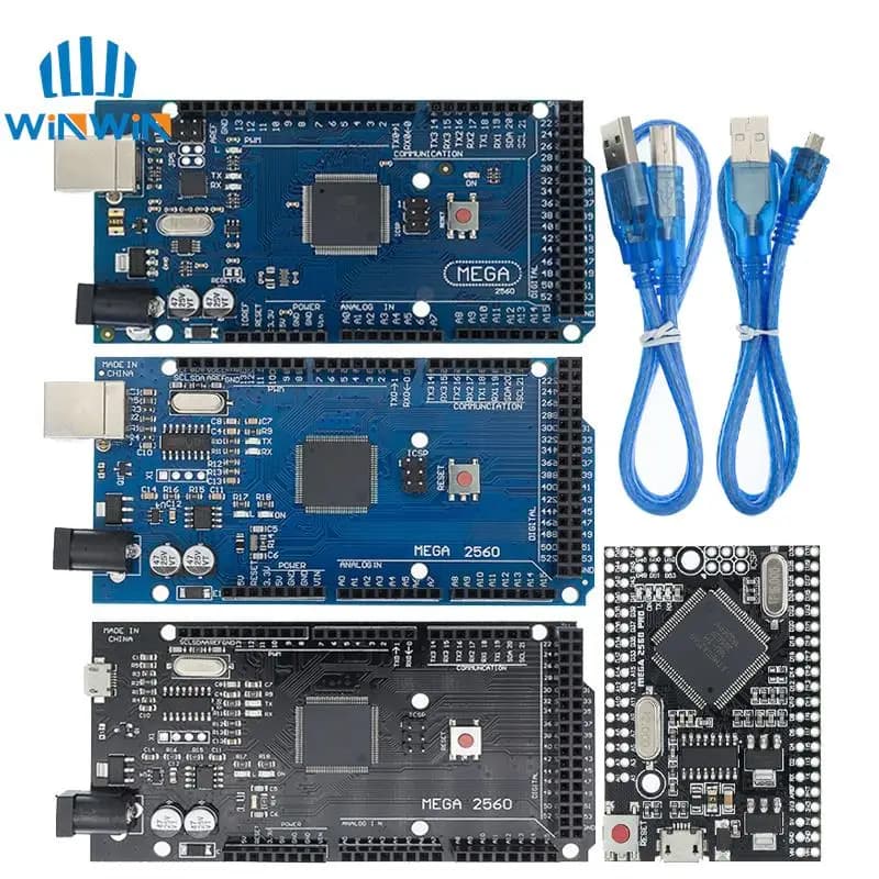 MEGA 2560 PRO Incorpora chip CH340G/ATMEGA2560-16AU con pinheader maschio Compatibile per Arduino Mega2560