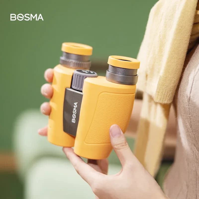 Binocolo BOSMA 7x30 FMC ad alto ingrandimento HD portatile per concerti all'aperto Viaggiare Escursionismo Birdwatching