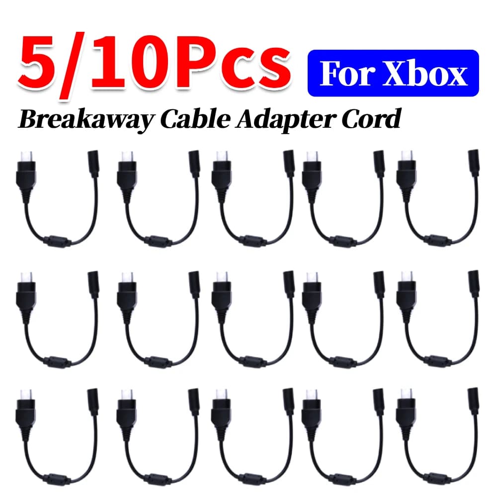 Cavo Adattatore di Ricambio da 5/10 Pezzi per Controller Xbox - Cavo di Prolunga per Console e Accessori