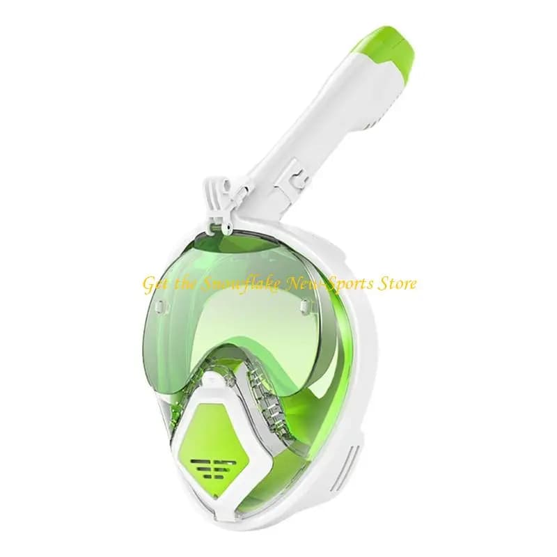 E56D underwater diving mask, full face snorkeling mask, underwater snorkeling mask