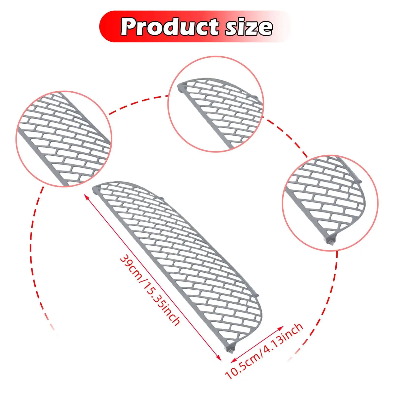 Accessori per Lettiere Smart, Ricambi, Inserto Vassoio in Plastica ABS per Filtrazione Efficiente per Lettiere per Gatti PJ036