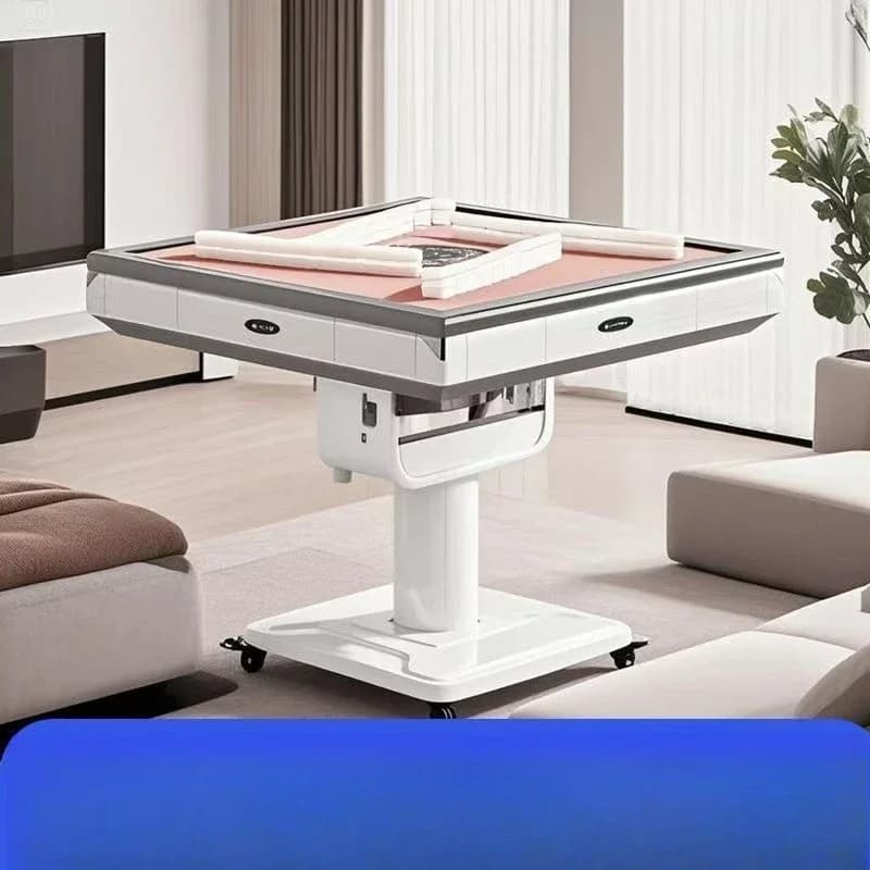 h27- new automatic mahjong table - home folding dining table, card & chess room automatic tile sorting machine