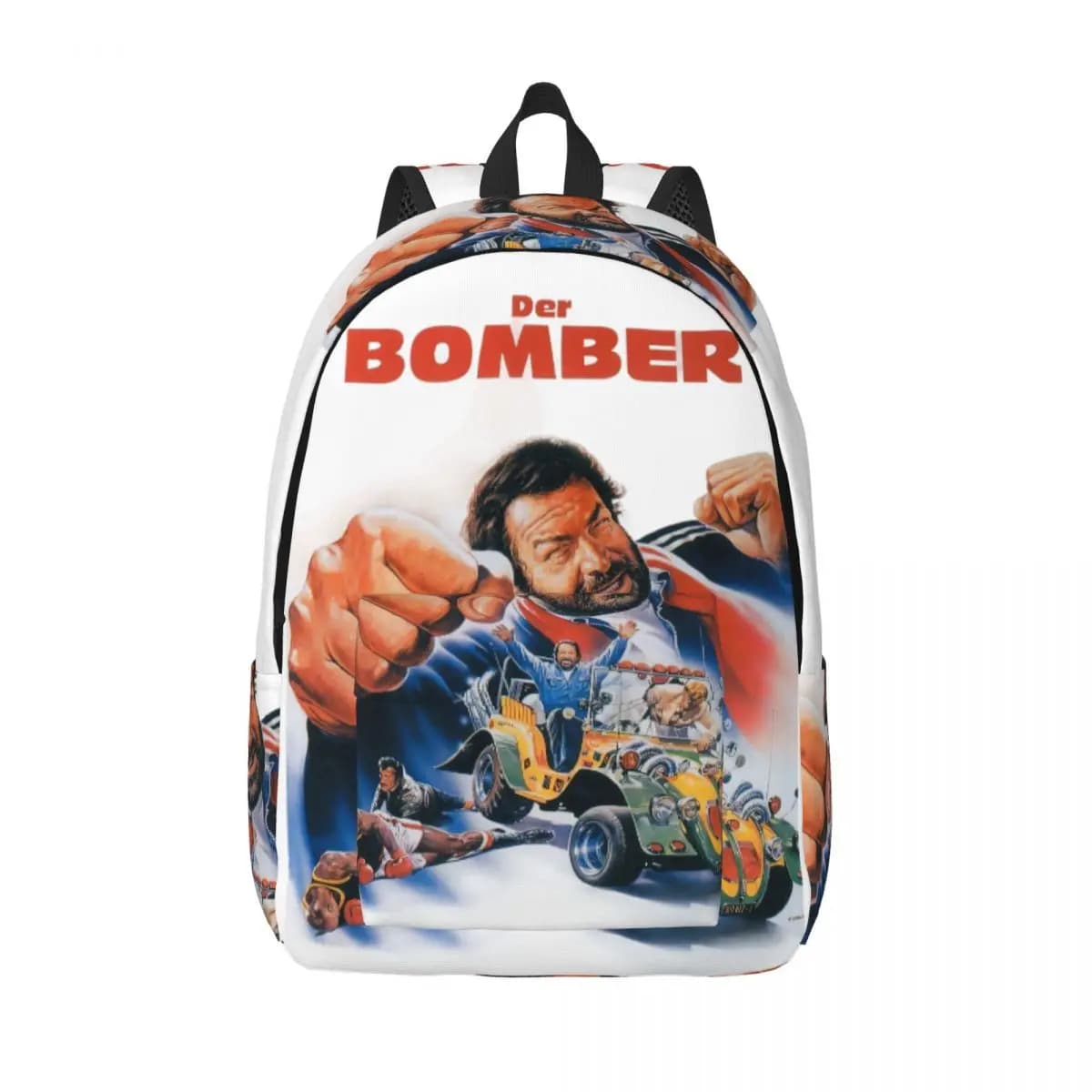 Bomber Attore italiano Film Terence Hill Zaino Studente di scuola media superiore Bud Spencer Bookbag Uomo Donna Zaino