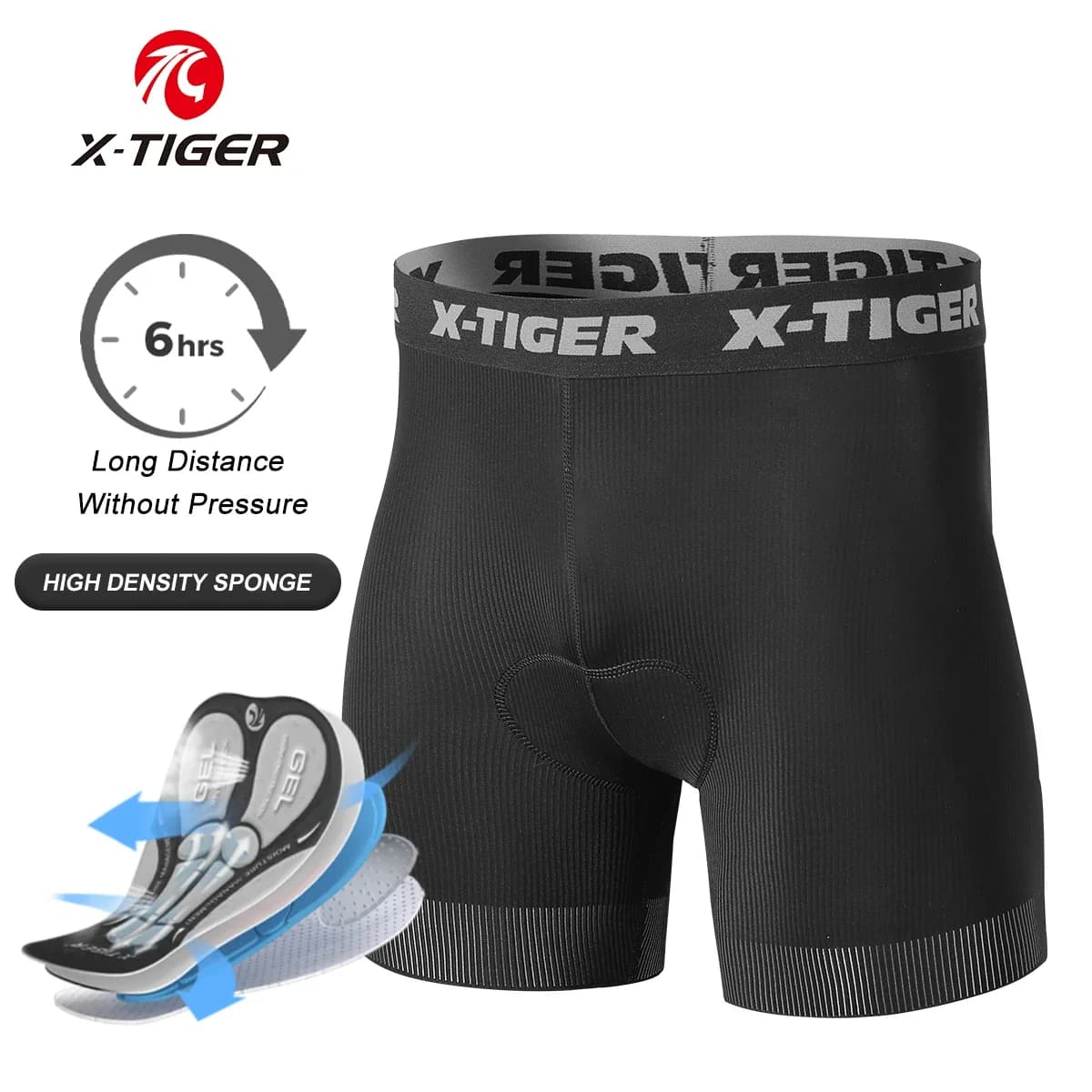 X-TIGER Pro mutande da ciclismo biancheria intima da ciclismo estiva maglia traspirante 5D cuscino del sedile in Silicone Road MTB Bike Short 2024